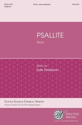 Psallite SSAA choral sheet music cover